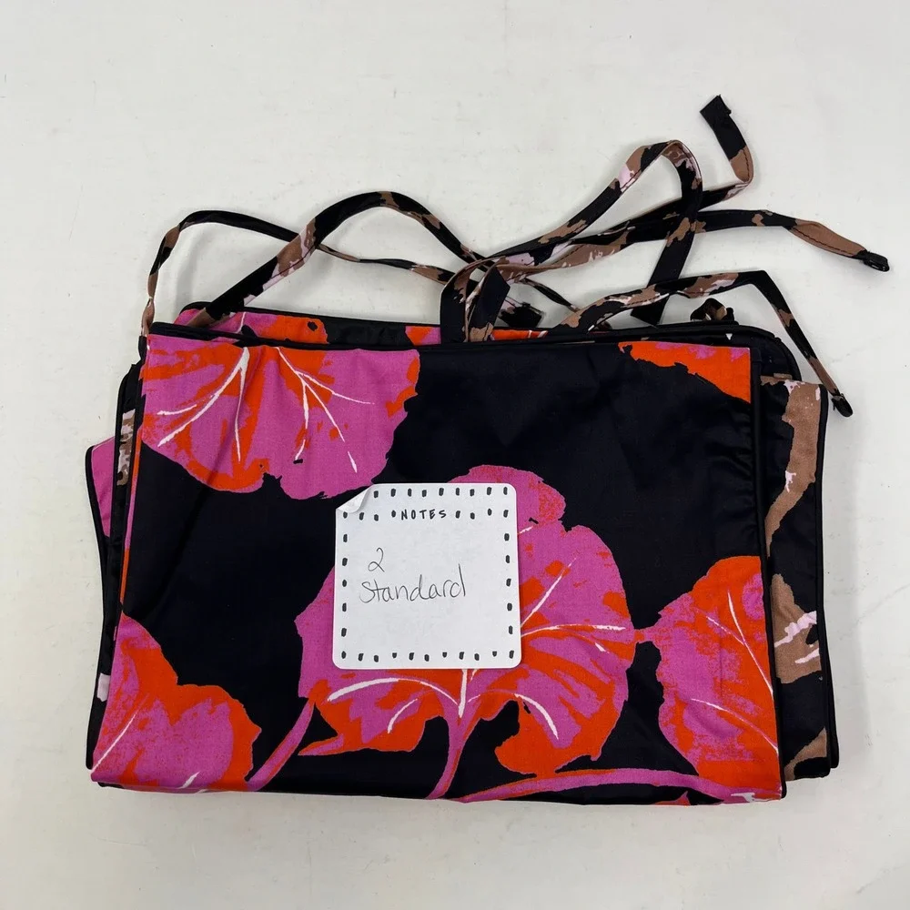 Diane von Furstenberg Target Reversible Pillowcase Set Leopard Waterlily 2pk